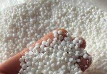 Regranulat HDPE biały