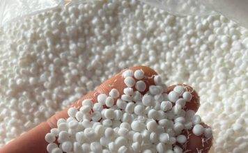 Regranulat HDPE biały