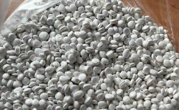 Regranulat polipropylenu z kredą